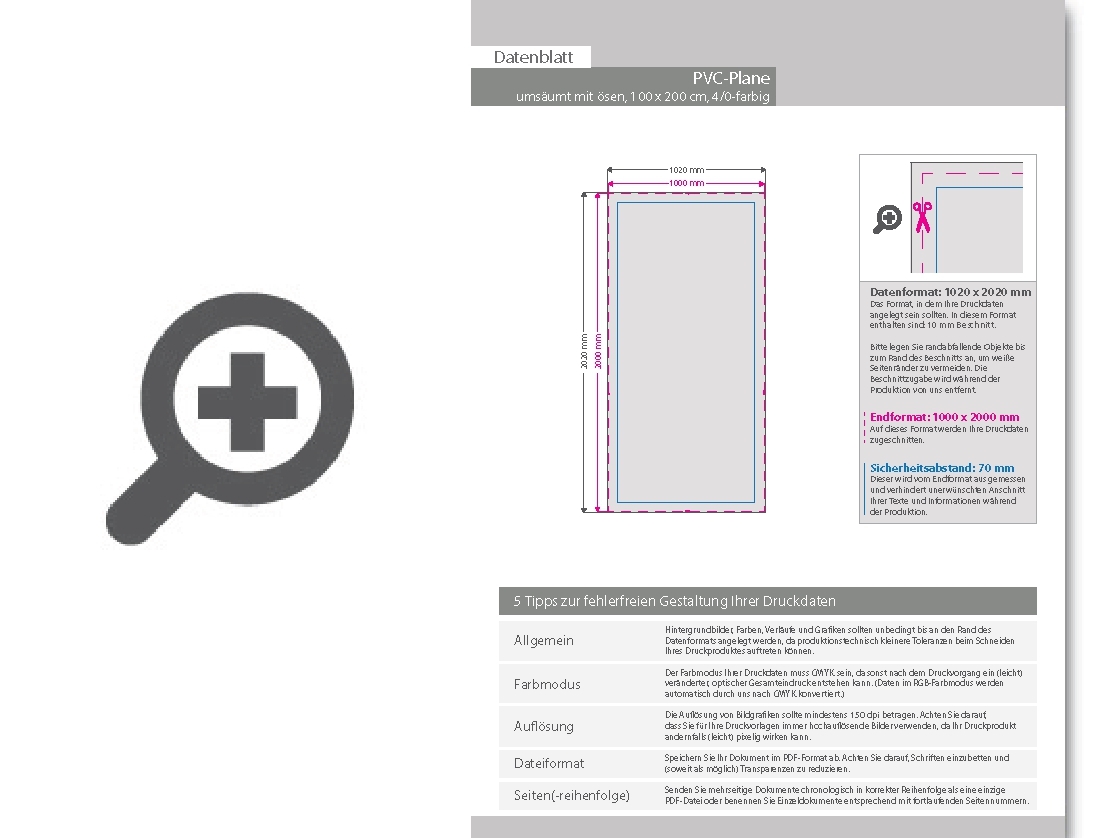 Product Bild hochwertige_pvc-plane_100_x_200_cm__4_0-farbig_bedruckt__ums__umt_+___sen_im_abstand_von_50_cm_rundum